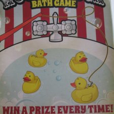 Bath game - hook a duck