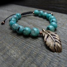 Gold Feather Bracelet