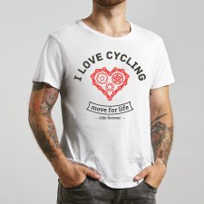 Koszulka T-SHIRT. I love cycling