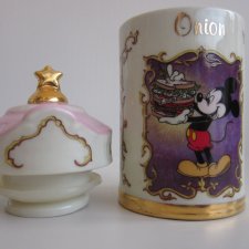 WALT DISNEY SPICE JARE COLLECTION FINE PORCELAIN  LENOX 1995  HANDCRAFTED - KOLEKCJONERSKI UŻYTKOWY POJEMNIK NA PRZYPRAWY