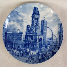 Talerz porcelanowy-pamiątkowy-Berlin
