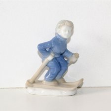 Narty figurka porcelana