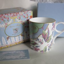 Wedgwood ARCHIVE MUGS BUTTERFLY POSY BONE CHINA WONDERLUST COLLECTION EKSKLUZYWNY KUBEK PORCELANOWY - NOWY W FIRMOWYM OPAKOWANIU