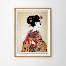 Plakat gejsza Japonia 50x70 cm