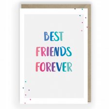 Kartka okolicznościowa Best Friends Forever kartka przyjaźni