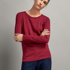 Massimo Dutti malinowa wełna