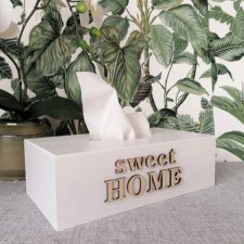Pudełko na chusteczki- Sweet Home- 01