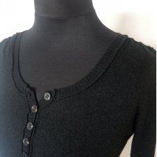 Sweter H&M wełna angora kaszmir M