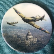 Miniatura kolekcjonerska  -  rzadkość .  - centenary  Collection - Spitfire over St. Pauls  - bradex