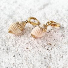 kolczyki WAVY SEASHELLS