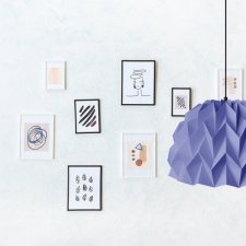 Lampa wisząca origami ICEFRUIT jagodowa