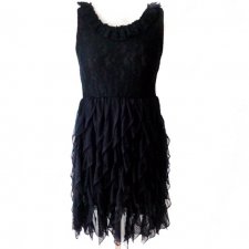 Sukienka 3D mała czarna