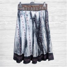 100% jedwab boho skirt