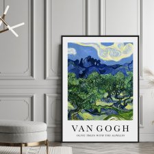Plakat Van Gogh Van Gogh Olive trees with the alpilles- format 40x50 cm