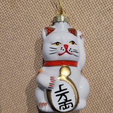 Bombka kotek maneki neko