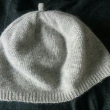 czapka wełniana wełna angora H&M