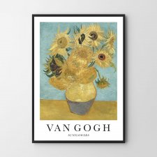 Plakat Van Gogh Sunflowers v2 - format 50x70 cm