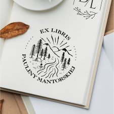 Stempel Ex Libris Exlibris personalizowany Góry 8