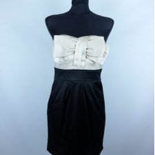 New Look satynowa sukienka mini / 36 z metką