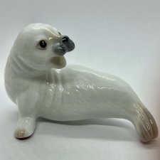 Happy Seal ❤ Figurka porcelanowa ❤ Dopracowane detale