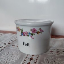 pojemnik z pokrywką porcelana vintage