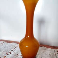 wazon-szkło dwuwarstwowe -ręcznie formowany