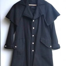Płaszcz z peleryną vintage