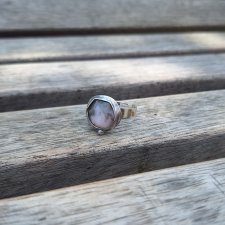 Opal - pierścionek regulowany