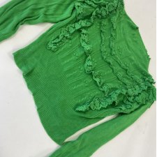zielony sweterek