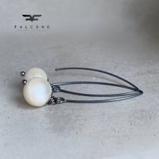 Kolczyki White Pearls