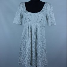 French Connection sukienka mini biało srebrna 12 / 38