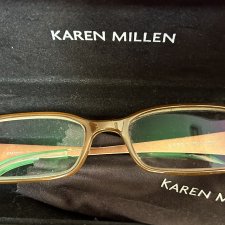 Vintage KAREN MILLEN KM 0092 full RIM P7295 eleganckie firmowe okulary