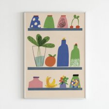 Plakat 30 x 40 cm Kuchnia / kolorowa