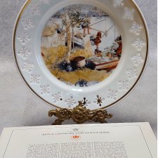 B&G Bing & Grondahl #8834 - Połów krabów - Kolekcjonerski talerz Dekoracyjny