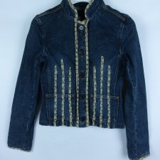 Karen Millen  dżinsowy żakiet  jeans vintage 8 / 36