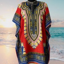 Modnie i stylowo bluzka tunika Karina Made in Italy etno, boho – rozmiar over