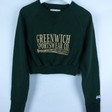 Greenwich Sportswear Co bluza crop 100% bawełna / M