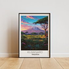 Kilimanjaro 50x70 plakat