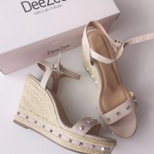 DeeZee - eleganckie sandałki na lato rozm. 39