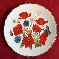 Royal albert  Wild Flowers zjawiskowy porcelanowy talerz kolekcjonerski  limitowana edycja bradex