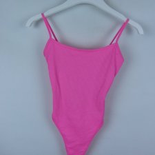 Bershka body stringi neonowe / XS