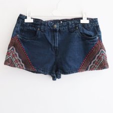 Spodenki jeansowe boho L