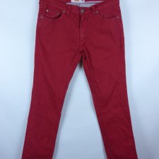 EASY Wear Denim męskie spodnie jeans red / 46 pas 90 cm