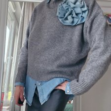 Sweter szary marki ZARA