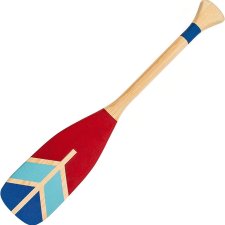 Pagaj John Paddle Ozdoba Kolorowy Malowany 60 cm WZ3