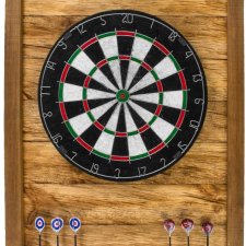 Tablica Drewniana John Paddle Premium do Darta Retro Vintage