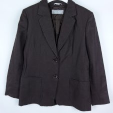 Max Mara lniany żakiet vintage len 12 / 40