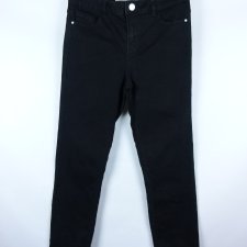 George straight czarne spodnie jeans z elastanem  - 12 / 40