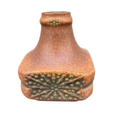 Wazon ceramiczny w stylu op-art Fohr Keramik, Niemcy, lata 70.