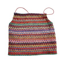 Boho top z gołymi plecami S/M